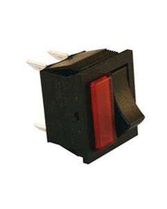 Red Light / Rocker Combo 16A 12V S.P.S.T. 1 Pc