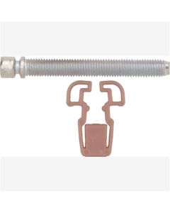 Headlight Adj. Screw Pink Nylon Nut 1/4-28 X 2", Size: 1/4-28", Size: 2", Qty: 10, Other: 1606642