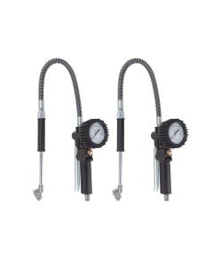 2 Pk. of Pro Tire Inflator Gauge