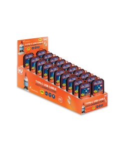 Travelocity Type-C USB Cable Assortment (20-Piece)