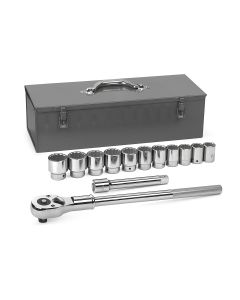 13 Pc. 3/4" Drive 12 Point SAE Mechanics Tool Set