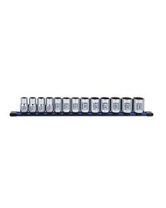 Sunex Tools 13-Piece 1/2 in. Drive Metric Standard 12-Point Socket Set