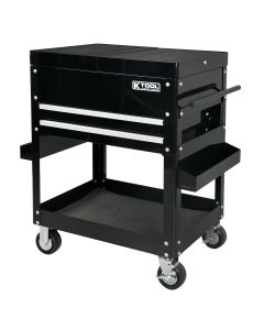 Tool Cart 30" w/Sliding Top, Black