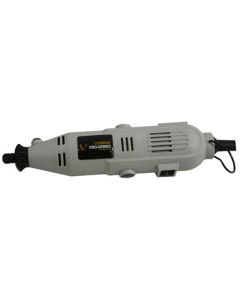 Rotary Tool Kit, 42 Piece, Flexible Shaft, 8,000 to 30,000 RPM, 40 Accessories, in Case