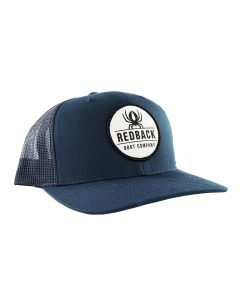 Redback Boots Retro Trucker Hat w Patch-Navy Blue