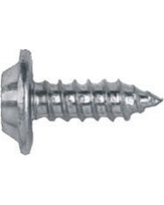 Philips Flat Top Washer Head Black Trim Screw, Size: 8 x 3/4", 1/2 OD Washer, Qty: 100, (56912-S2