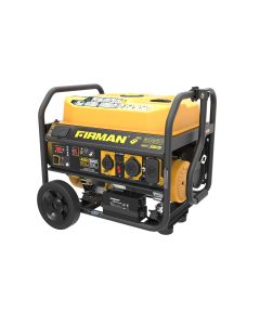 Open Frame 4650/3650W Remote Start Gasoline Powered Portable Generator with Wheel Kit & 120/240V Vol