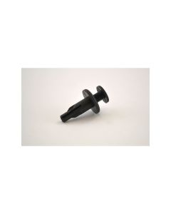 Black Nylon Push-Type Retainer; Head Diameter 18mm (25/Bag)