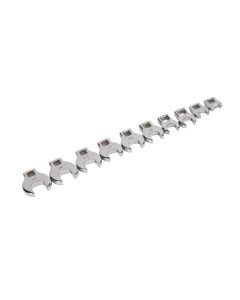 Titan 10-Piece 3/8 in. Drive mm Crowsfoot Wrench Set