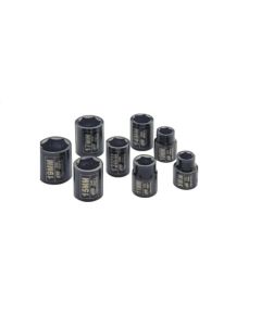 3/8" Drive Metric Impact Socket Set, 8 Piece