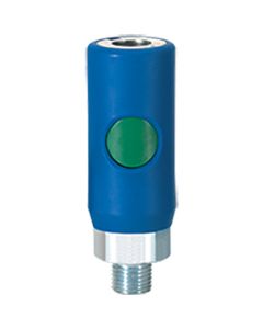 Prevost 3/8" High Flow 1/4" M NPT Coupling