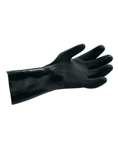 PVC Glove Cotton Lined, Large
