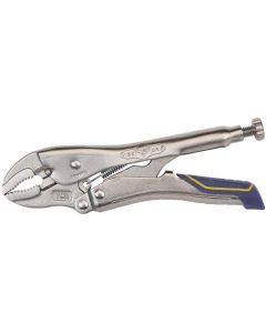 IRWIN VISE-GRIP Locking Pliers, Fast Release, Curved Jaw with Wire Cutter, 7-Inch (IRHT82580)