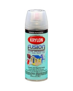 Krylon Fusion for Plastic; Gloss Clear; 12 oz. Aerosol