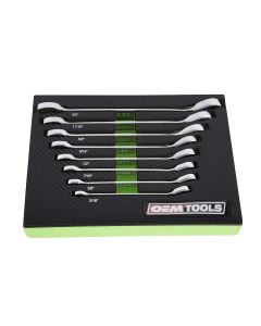 8PC REV. RATCHETING WRENCH SET - SAE