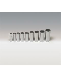 3/8"Dr 12Pt Dp Skt Set  9Pc