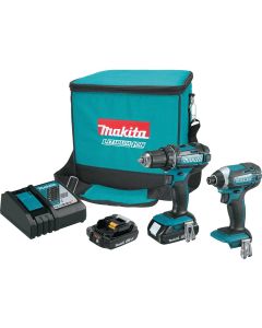 Makita 18V LXT Li-Ion Compact Cordless 2-Piece Combo Kit