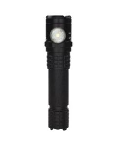 Tactical Flashlight/Floodlight/Dual-Light, Black, 900/500/250 Lumens