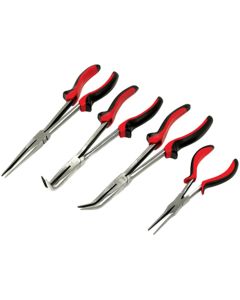 4pc Dual Cush Long Hndl Plier