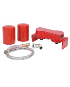 Optional 2 way fuel filter system