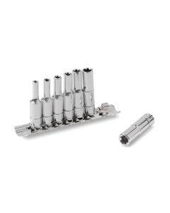 Titan 7-Piece 1/4 in. Drive Deep External Star Socket Set