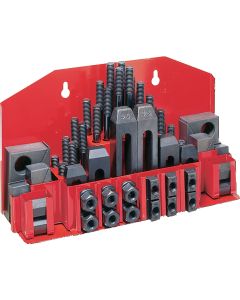 JET Tools Clamping Kit w/ Tray for T-Slot 52-Piece Kit for Vise