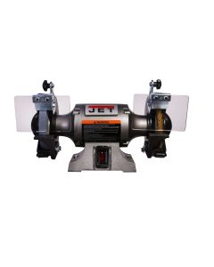 JET Shop Grinder w/ 6" Grinding & Wire Wheel, 1/2HP, 115V, Single Phase