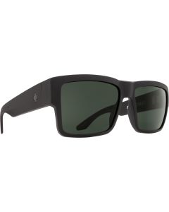 Spy Optic Cyrus Sunglasses, Matte Black Frame w/ HD Plus Gray Green Lens