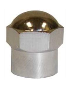 TMRTI108 image(0) - Chromed Plastic Sealing Hex Cap (100 Per Box)