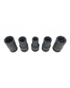 VAG 5pc. Brake Caliper Socket Set