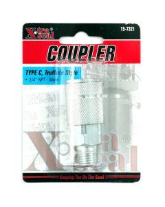 1/4" TRUFLATE "C" COUPLER, MPT
