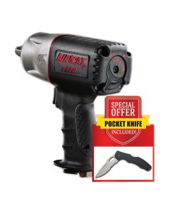 1/2" Impact Wrench with 7.5" Stainless Steel Knife