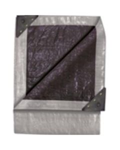 GYM6412 image(0) - 30'x50' Dbl Duty Tarp Slv/Blk
