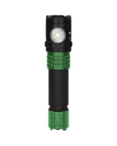 Xtreme Lumens Flashlight/Floodlight/Dual-Light w/ 900/500/250 Lumens, Green