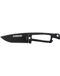Schrade Full Tang Neck Knife Drop Point Fixed Blade
