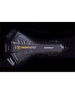 Powershare Pro 35w Triple High Speed USB Type C/A Car Charger With Removeable Port Dust Covers