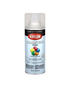 Flat Crystal Clear; 12 oz. Aerosol