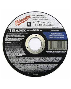 MLW49-94-5000 image(0) - 5" x .045" x 7/8" Cut-Off Wheel (Type 1)