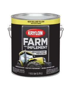 Krylon Farm/Implement; New Holland Yellow; 128 oz. Gallon