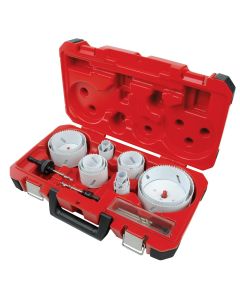 MLW49-22-4105 image(0) - 19-PC HOLE DOZER MASTER ELECTRICIAN'S ICE HARDENED HOLE SAW KIT