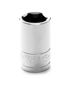WLMW32215 image(0) - 1/2" Dr 6pt Std. Socket 15mm