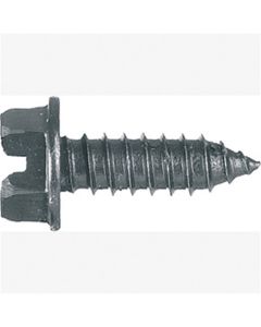 ABD6218B image(0) - Lic Plt Scrw Blk OD Wsh Hd Slt