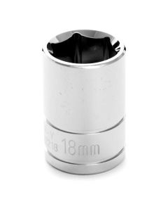 WLMW32218 image(0) - 1/2" DRIVE 6 PT STND SOCKET 18MM