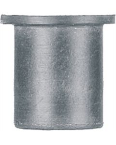 Rubber Well Nut For 1/2" Hole GM, Size: 1/4"-20, Head, Flange, Rod Length: 9/16", Qty: 10, (52884