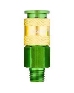 1/4" Coupler Female Red