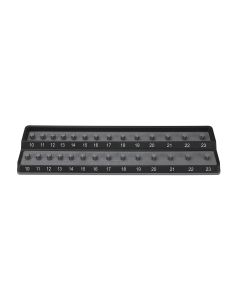 1/2 in. Metric Peg Socket Holder, Gray
