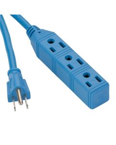 Bayco OSHA NRTL Compliant 3 Outlet Cold Weather 6.5 ft. Extension Cord - 13 Amp