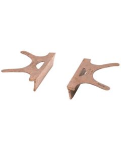 404-4, Copper Jaw Caps, 4" Jaw