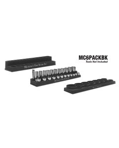 Black Magna-Caddy Socket Holders (6-Pack)