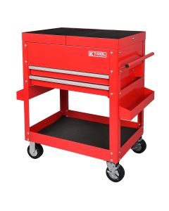 Tool Cart 30" w/Sliding Top, Red